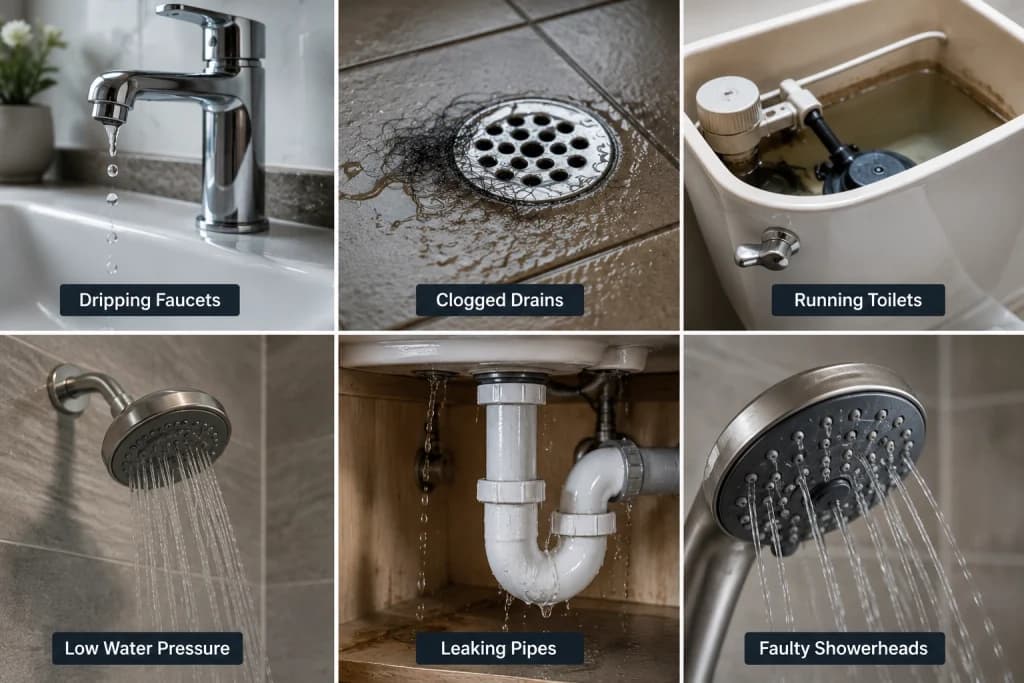 Common Bathroom Plumbing Problems