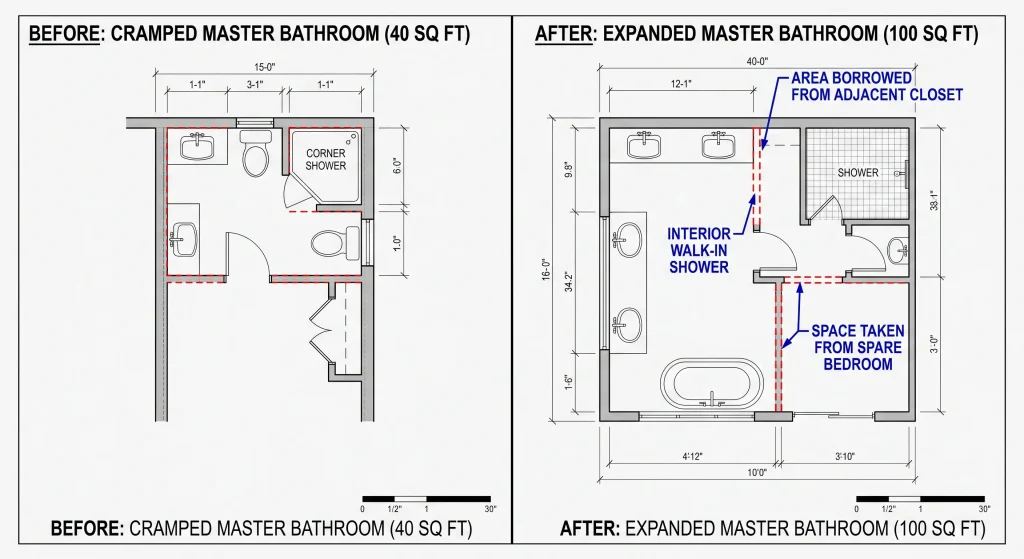 Borrowing Interior Space design