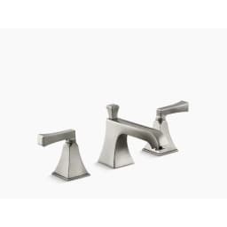 Memoirs® Stately Widespread bathroom sink faucet Deco Level Handles