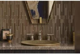 Margaux® Widespread bathroom sink faucet with lever handles