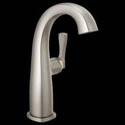 Stryke® Single Handle Mid-Height Bathroom Faucet - Less Handle