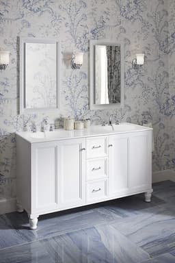 Kelston® Widespread bathroom sink faucet