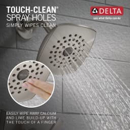 Delta Flynn Matte Black 1-Handle Bathtub and Shower Faucet