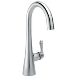 Transitional Single Handle Bar Faucet In Chrome