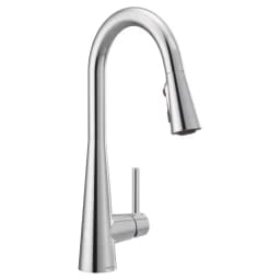 Sleek One-Handle High-Arch Pulldown Faucet