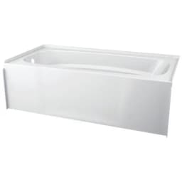 Delta ProCrylic 60 In. X 30 In. Left Hand Tub In White
