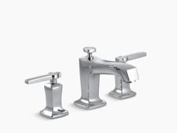 Margaux® Widespread bathroom sink faucet with lever handles