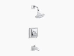 Memoirs® StatelyRite-Temp® 2.5 gpm shower valve trim with Deco lever handle