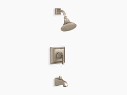 Memoirs® StatelyRite-Temp® 2.5 gpm shower valve trim with Deco lever handle