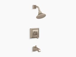 Memoirs® StatelyRite-Temp® 2.5 gpm shower valve trim with Deco lever handle