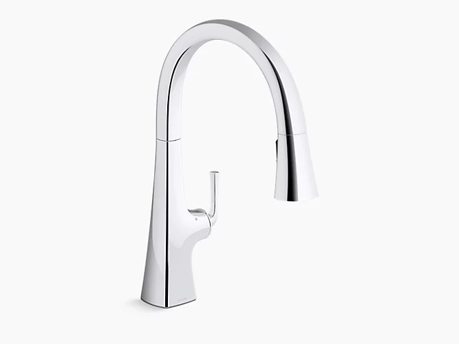 Graze®Touchless pull-down kitchen sink faucet