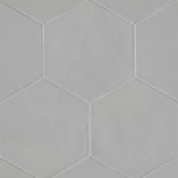 Allora 8.5" x 10" Matte Hexagon Deco Porcelain Tile
