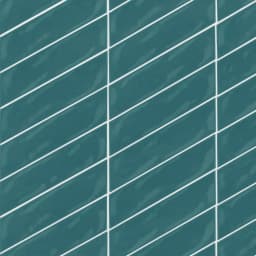 Sorrento 2.5" x 10" Right Chevron Glossy Ceramic Wall Tile
