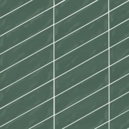 Sorrento 2.5" x 10" Right Chevron Glossy Ceramic Wall Tile