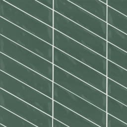 Sorrento 2.5" x 10" Right Chevron Glossy Ceramic Wall Tile