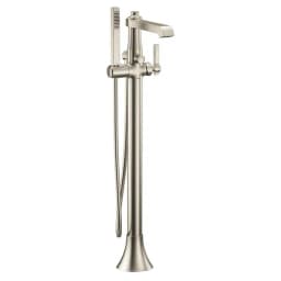 Flara One-Handle Tub Filler Includes Hand Shower