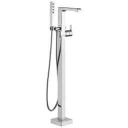 Ara® Single Handle Floor Mount Tub Filler Trim With Hand Shower