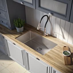 Kraus Standart Pro 32" Undermount 16 Gauge Stainless Steel Single Bowl Kitchen Sink