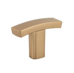 1-1/2" Overall Length Square Thatcher Cabinet "T" Knob