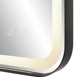 Crofton Lighted Vanity Mirror - Black
