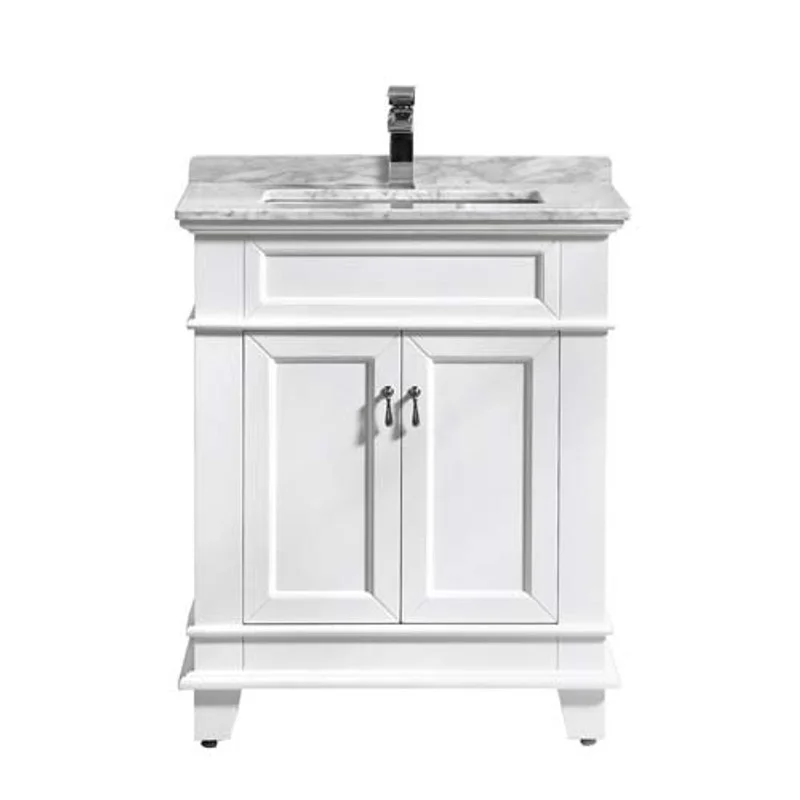 Castillo 30" Freestanding Bath Vanity With Quartz Top And Ceramic Sink