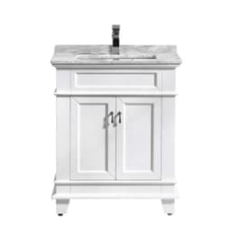 Castillo 30" Freestanding Bath Vanity With Quartz Top And Ceramic Sink