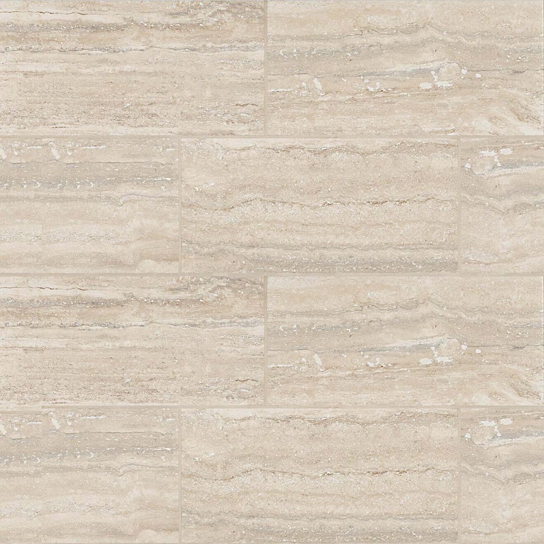 Toscano 12" x 24" Floor & Wall Tile in Silver