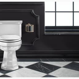 Kathryn® One-piece Compact Elongated Toilet With Concealed Trapway, 1.28 gpf
