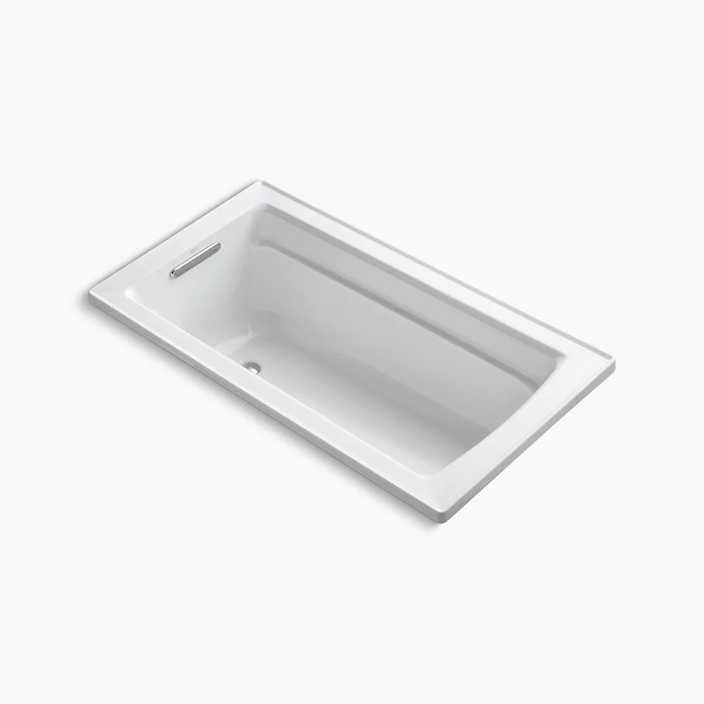 Archer® 60" x 32" drop-in bath with reversible drain