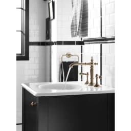 Kohler Artifacts Widespread Bathroom Faucet with Lever Handles - Free Metal Pop-Up Drain Assembly with purchase