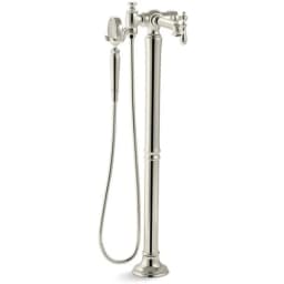 Kohler Artifacts Floor Mounted Tub Filler with Built-In Diverter - Includes Hand Shower