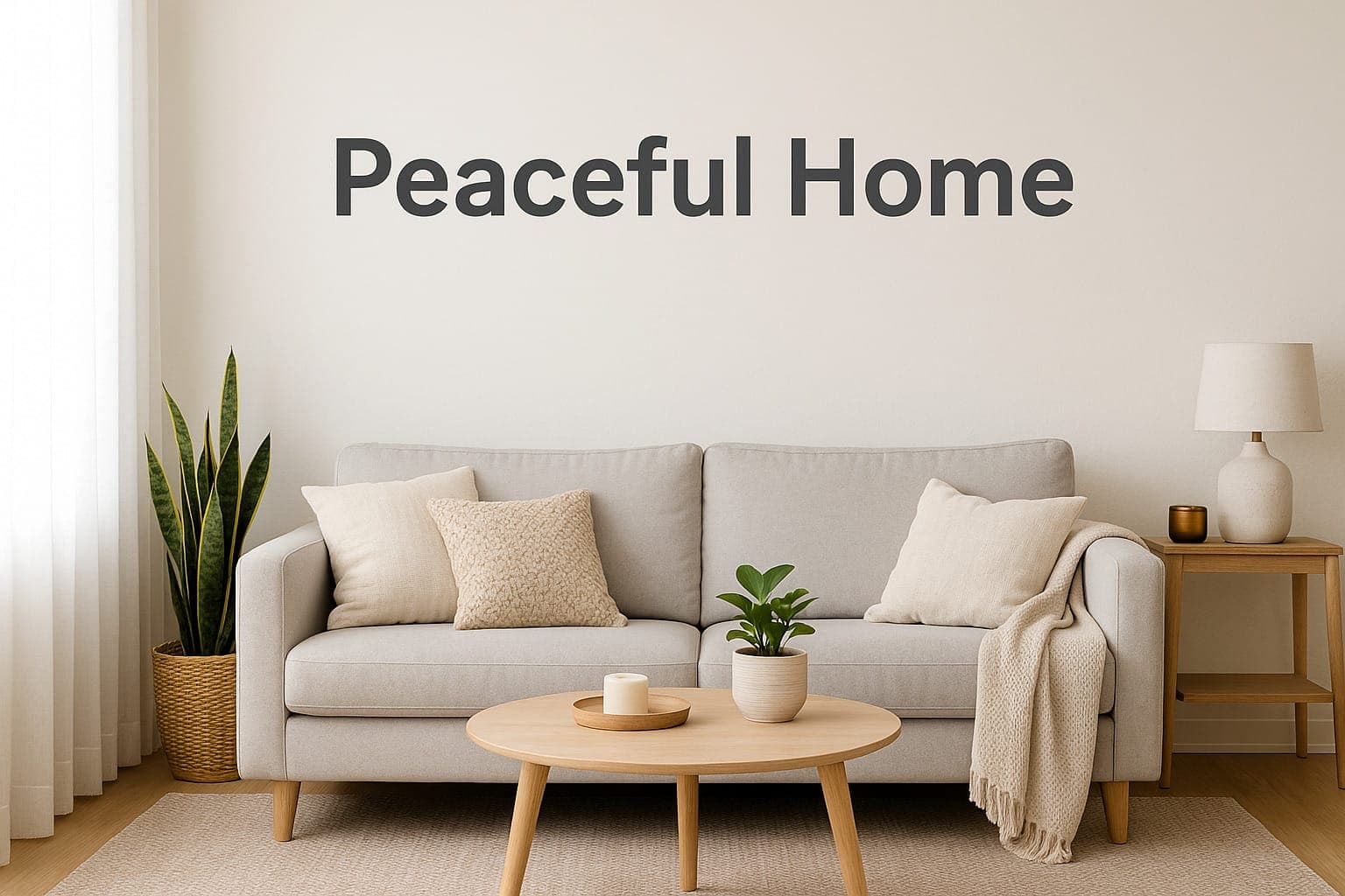 How to Create a Peaceful Home Environment