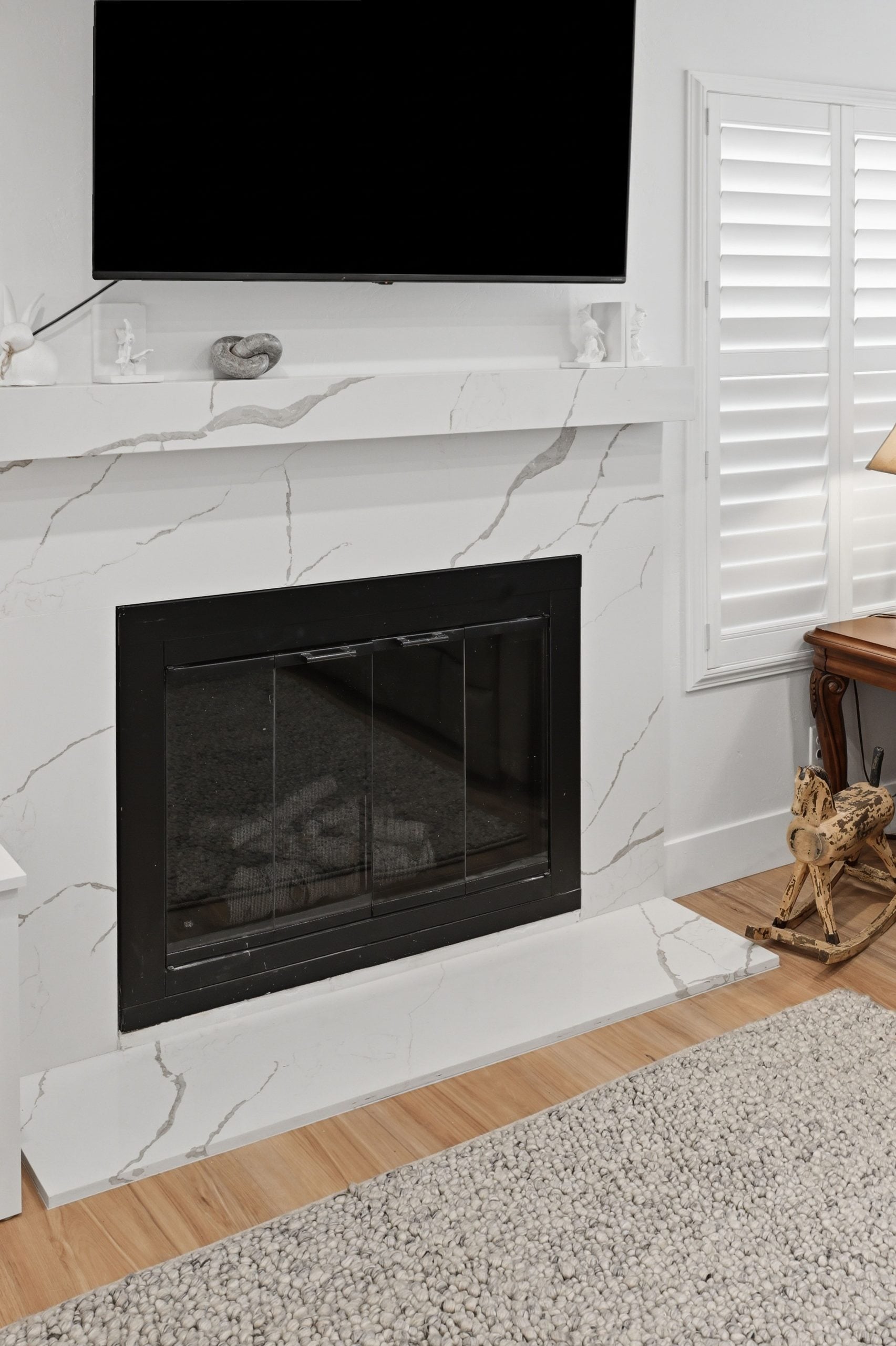Donahue Drive - Fireplace Close-up