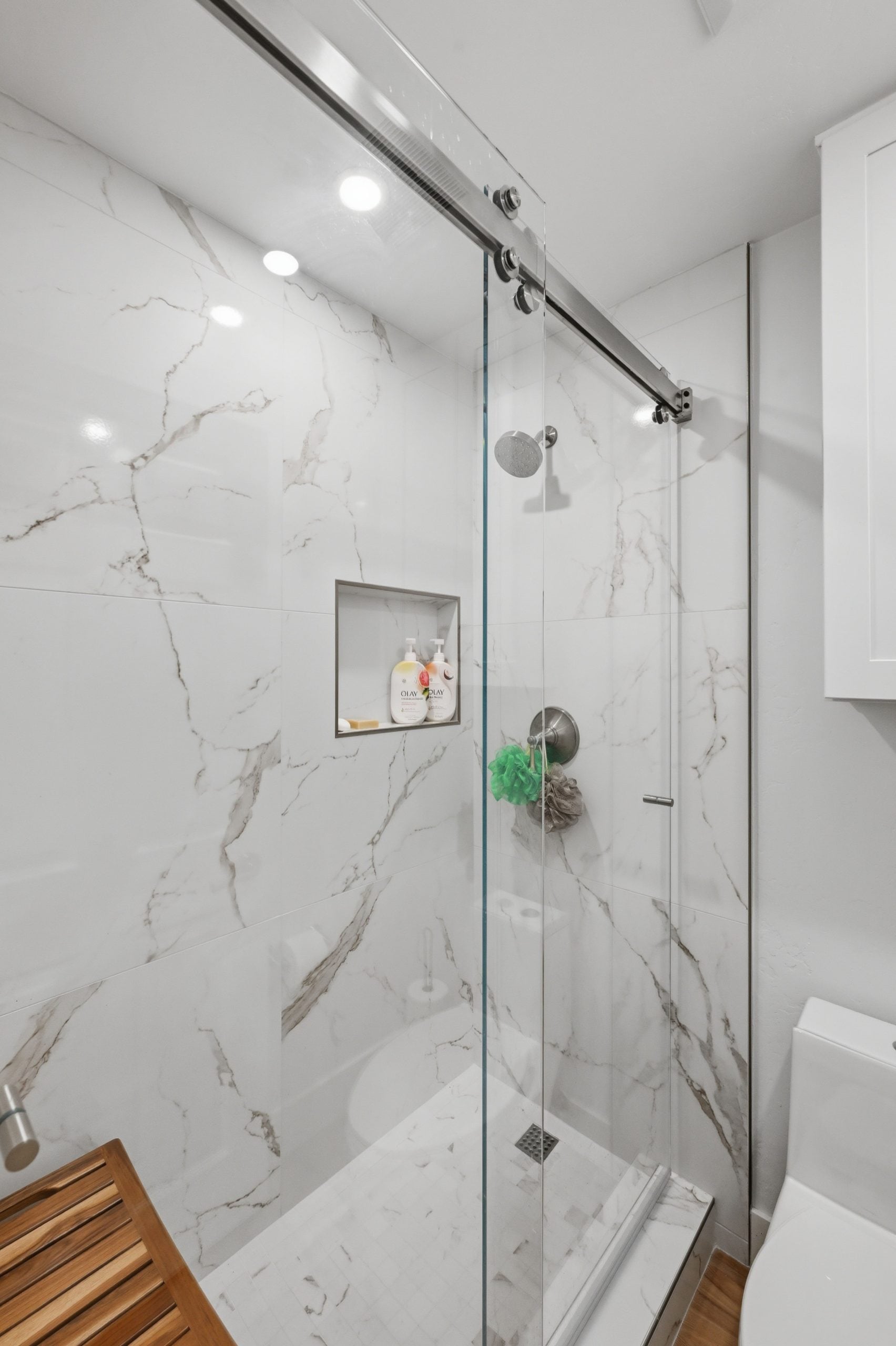 Donahue Drive - Primary Bathroom Walk-In Shower