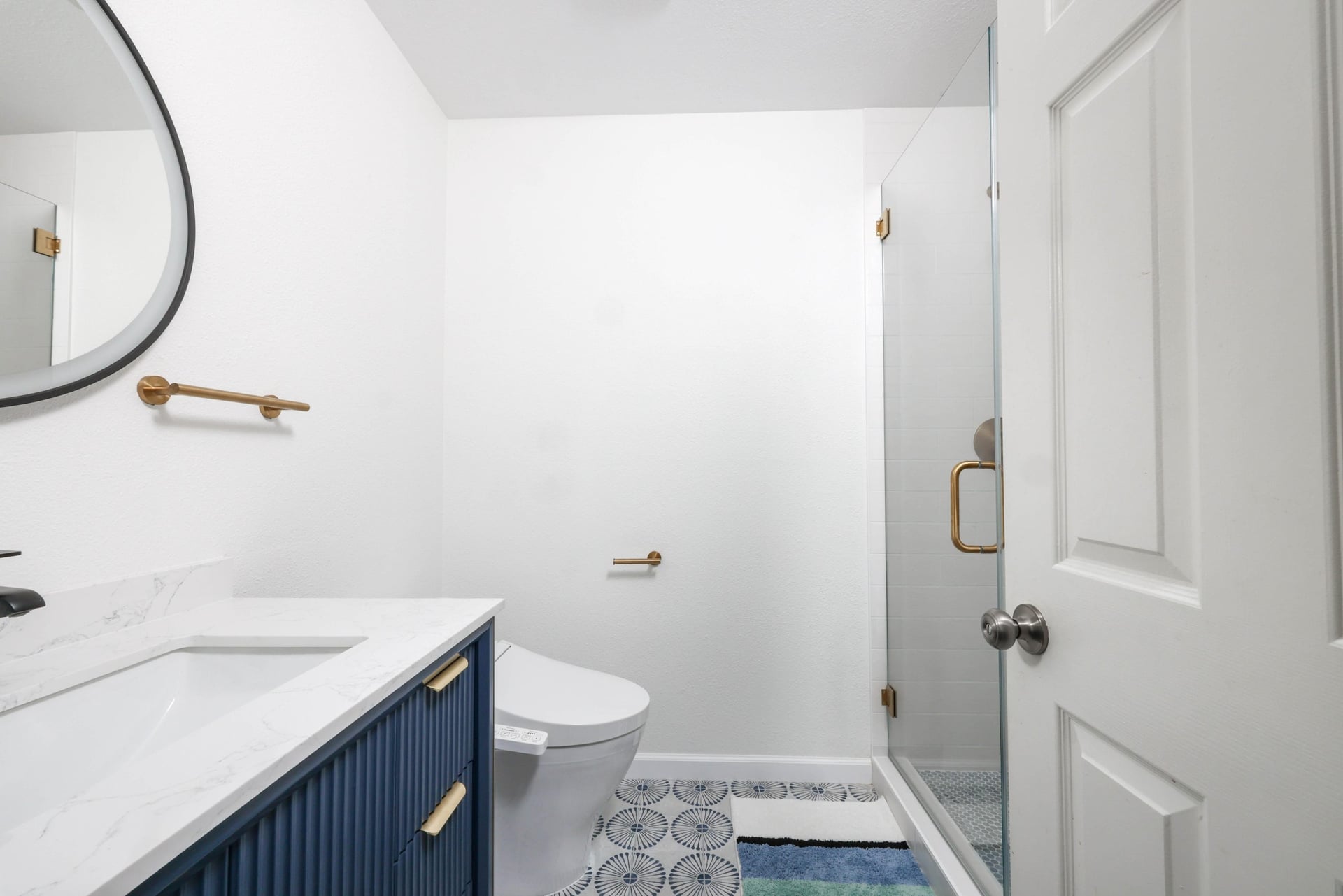 Beautiful Guest Bathroom Design – Blue Harmony video cover