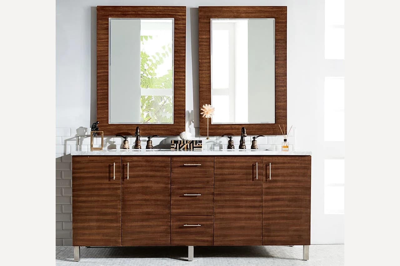 Metropolitan 72" Double Bathroom Vanity