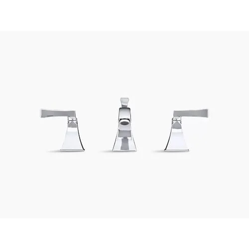 Memoirs® Stately Widespread bathroom sink faucet Deco Level Handles