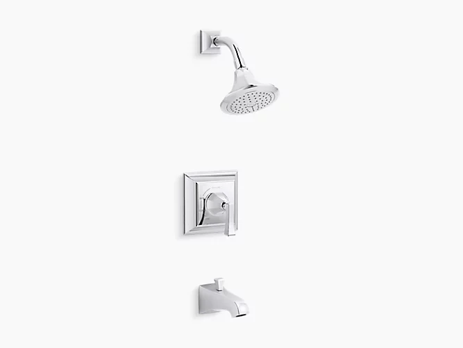 Memoirs® StatelyRite-Temp® 2.5 gpm shower valve trim with Deco lever handle
