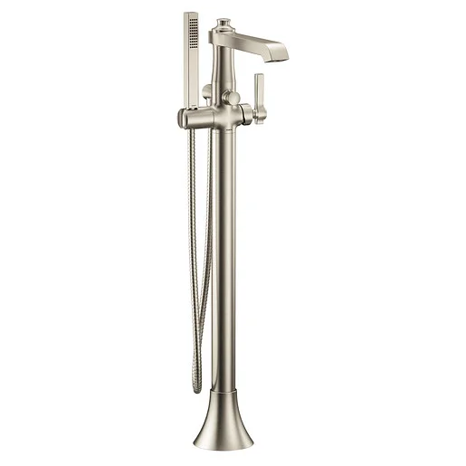 Flara One-Handle Tub Filler Includes Hand Shower