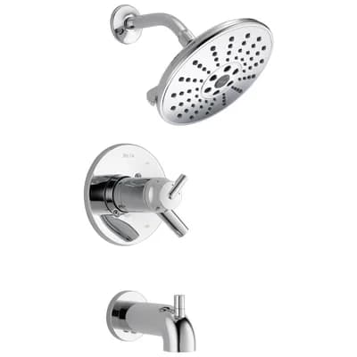 Trinsic® TempAssure® 17T Series H2Okinetic® Tub & Shower Trim