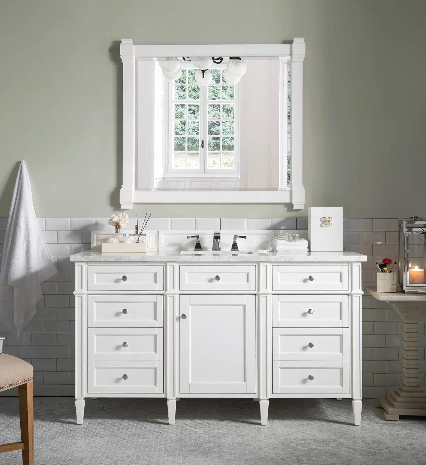 Brittany 60" Single Bathroom Vanity