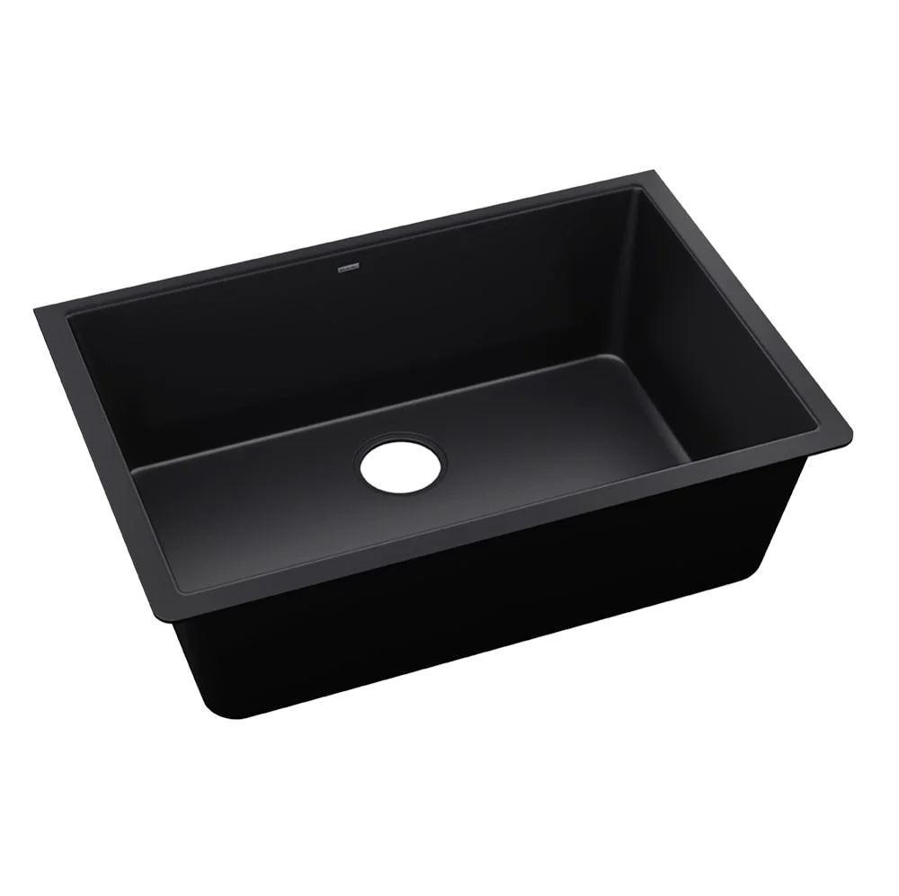 Elkay Quartz Luxe 33" x 18-7/16" x 9-7/16", Single Bowl Undermount Sink