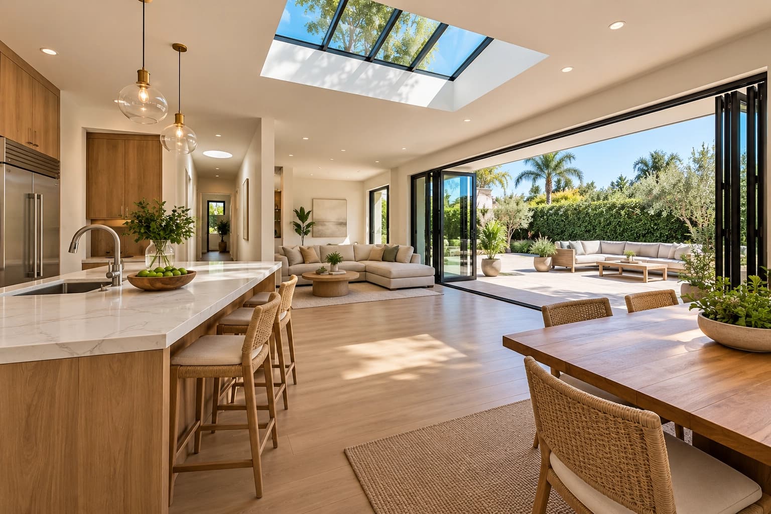 Transforming Your Home with Skylights, Sun Tunnels, and Bifold Door