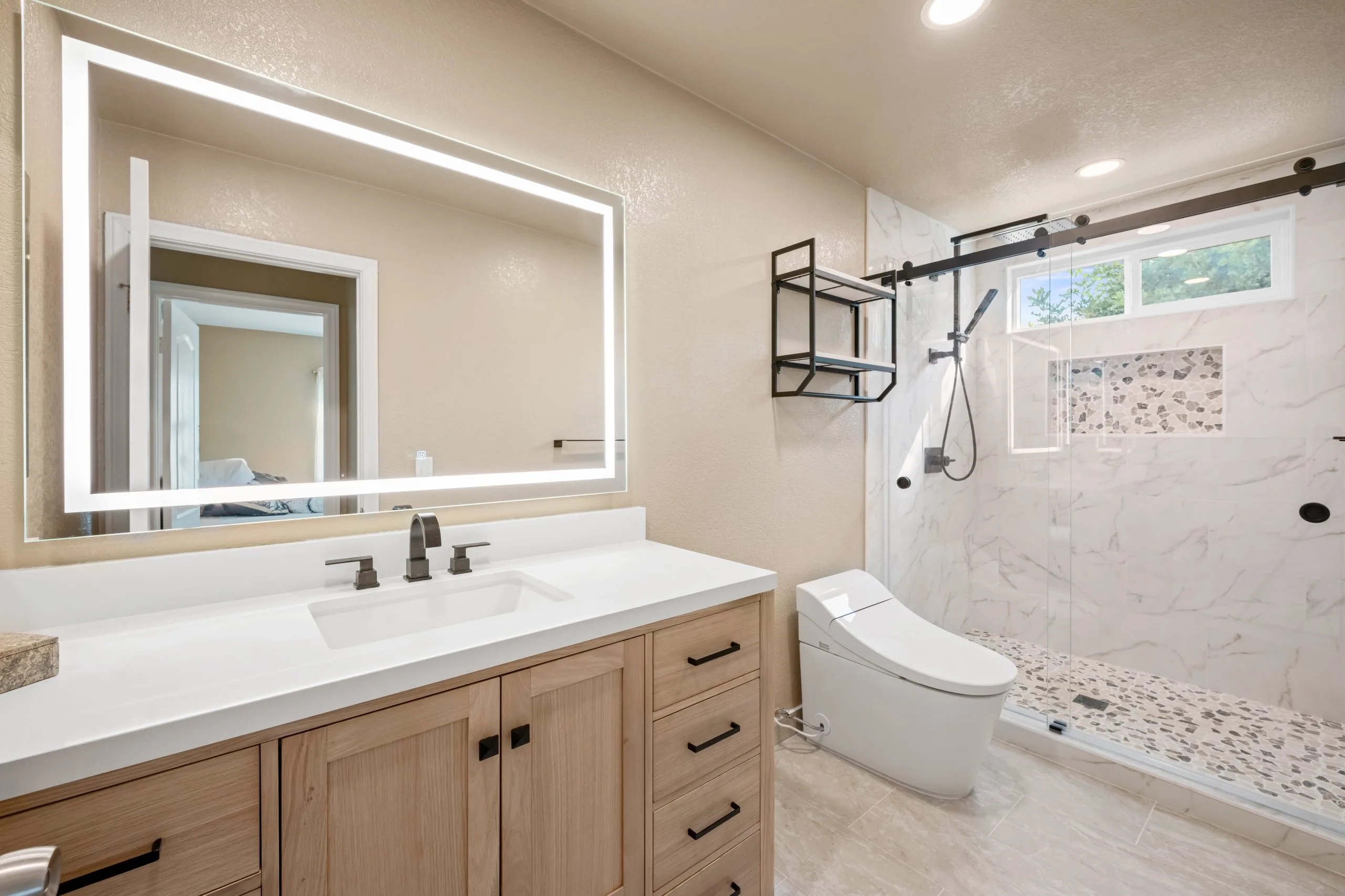 Beautiful bathroom remodel by MBK