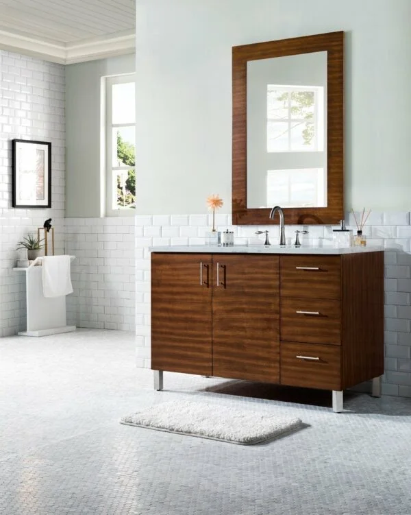 metropolitan 48 single bathroom vanity single bathroom vanity james martin vanities 564337