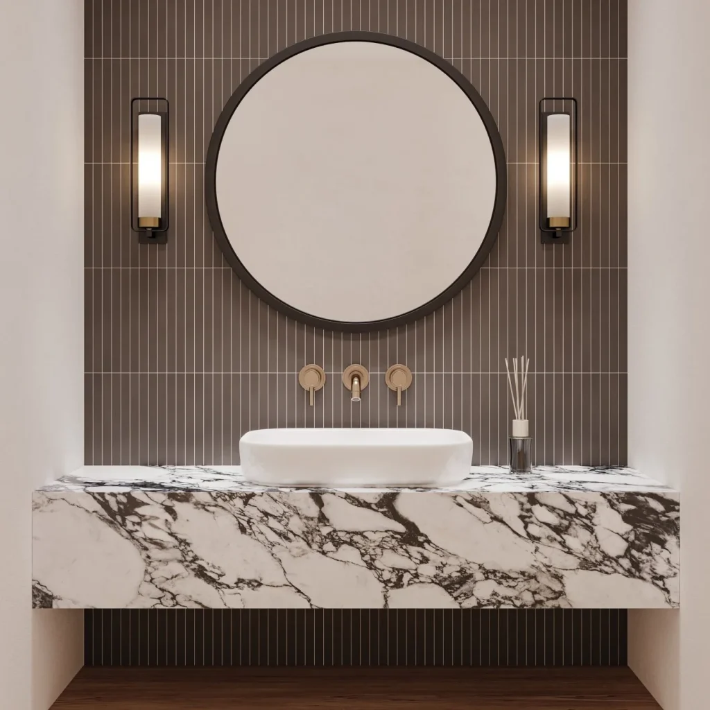 "Easy DIY Fixes for Bathroom Glow-Up." 1 bathroom